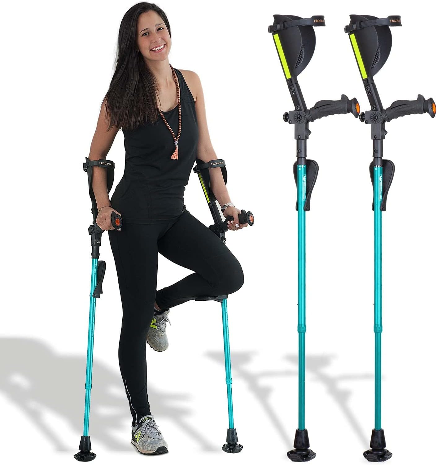 Premium Ergonomic Forearm Crutches