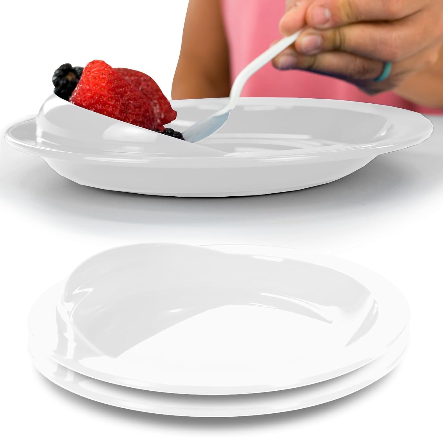 Scoop Plate (Stackable)