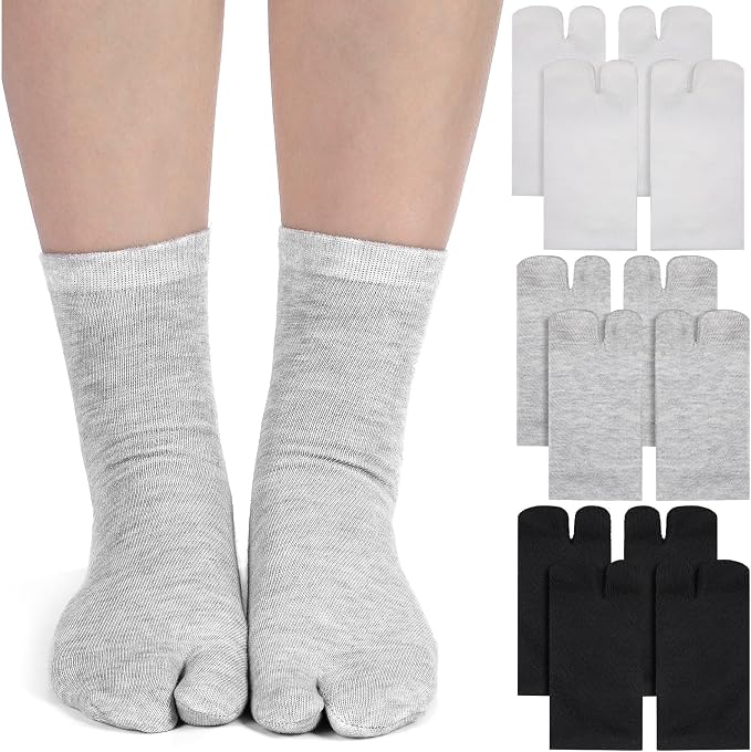 AFO Toe-Strap Socks (Tabi / Split-Toe)